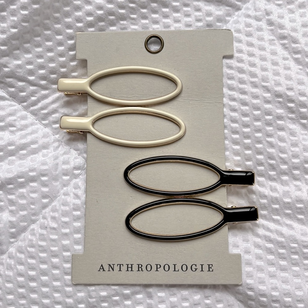 Anthropologie Modern Hair Clips